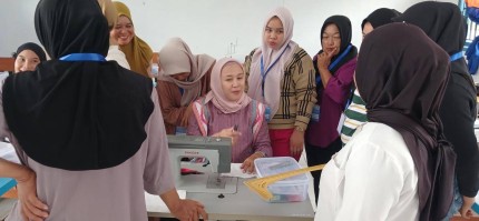 Kegiatan Pelatihan Berjenjang Menjahit Tahun 2025
